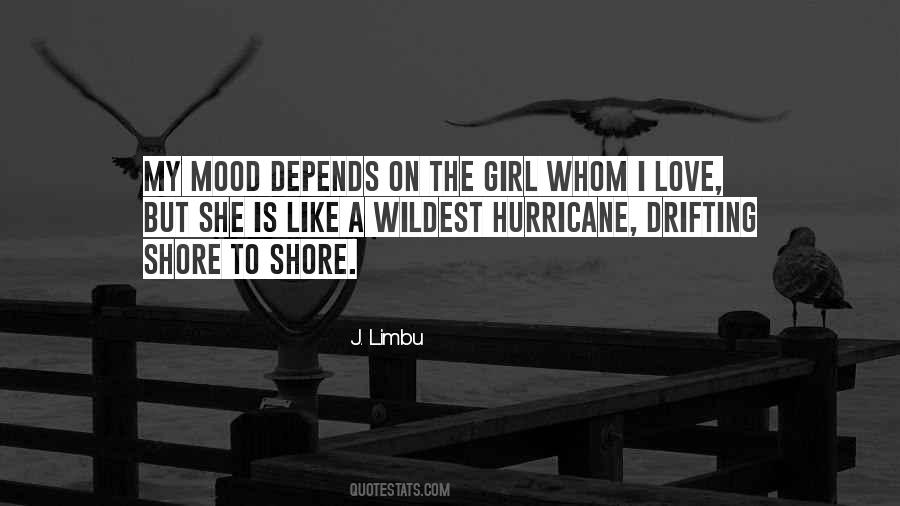 Hurricane Love Quotes #1094209