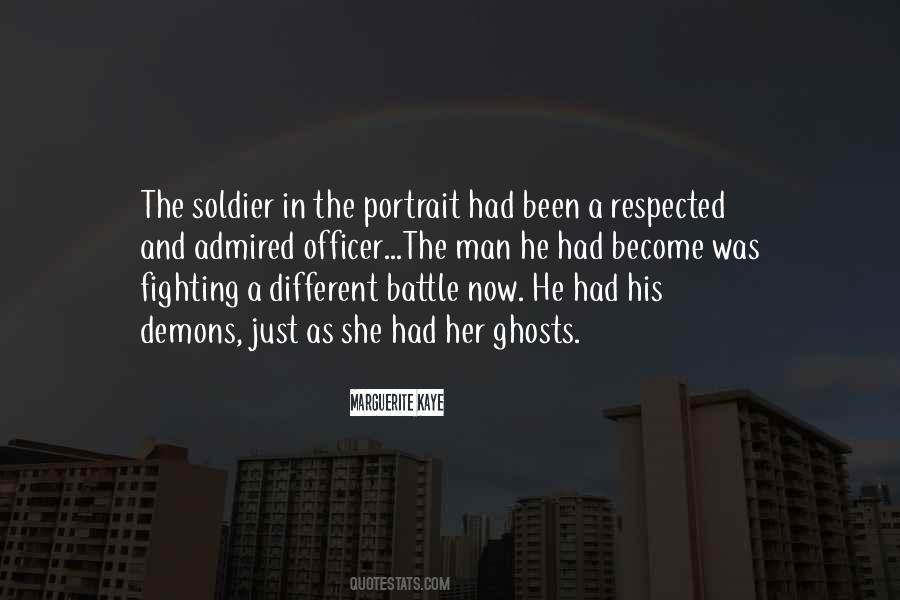 Become A Soldier Quotes #1196582