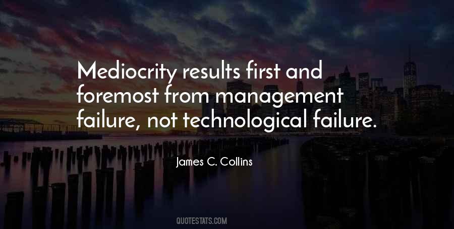 Management Failure Quotes #1363489