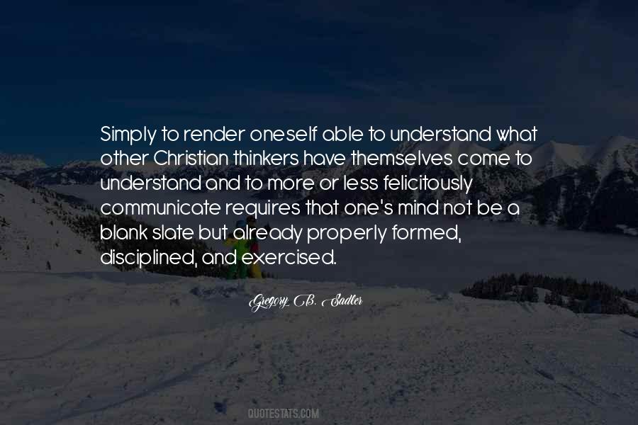 Discipline Mind Quotes #1208116