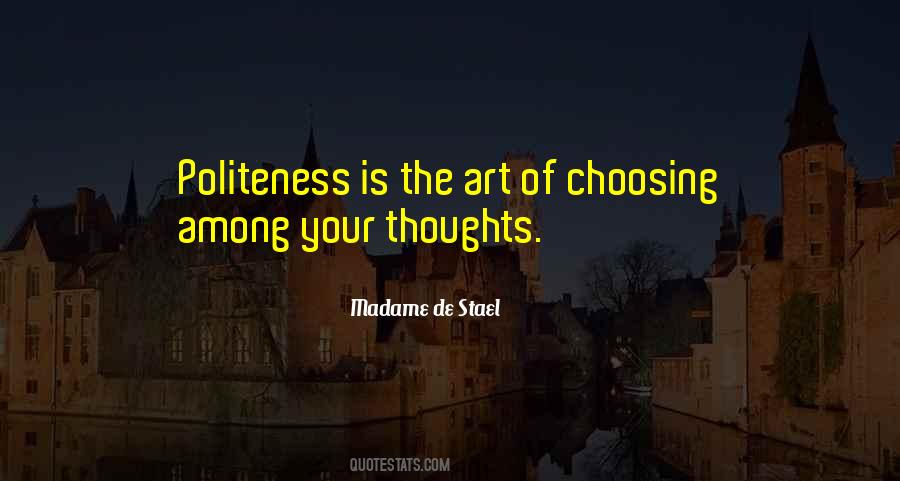 The Art Of Choosing Quotes #1699239
