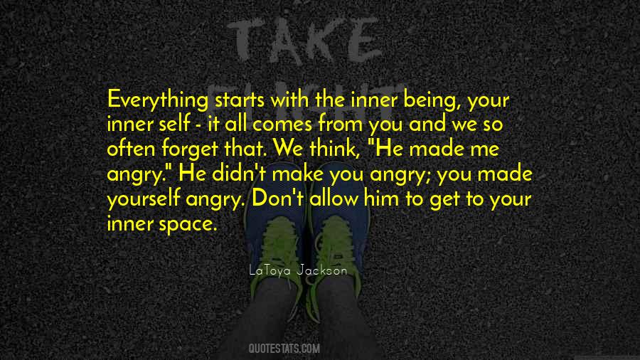 Space To Think Quotes #1275573
