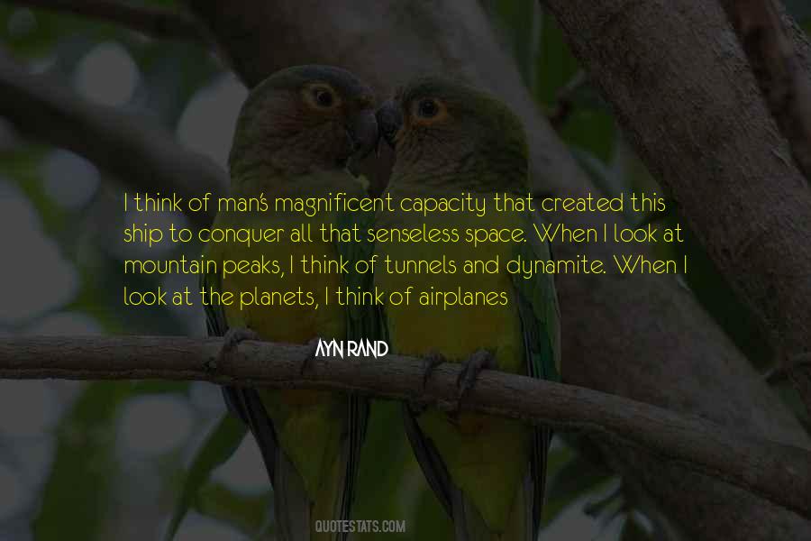 Space To Think Quotes #1540933
