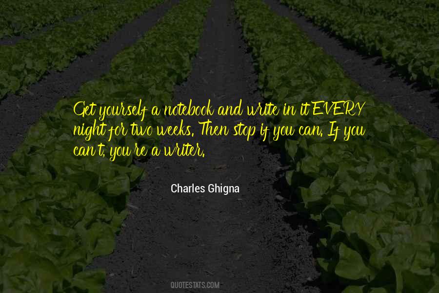 Write For Yourself Quotes #1348750