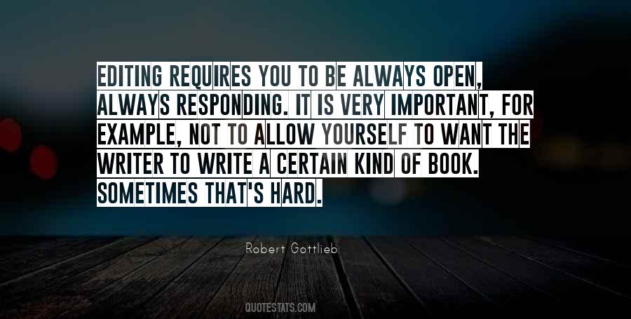 Write For Yourself Quotes #1684581