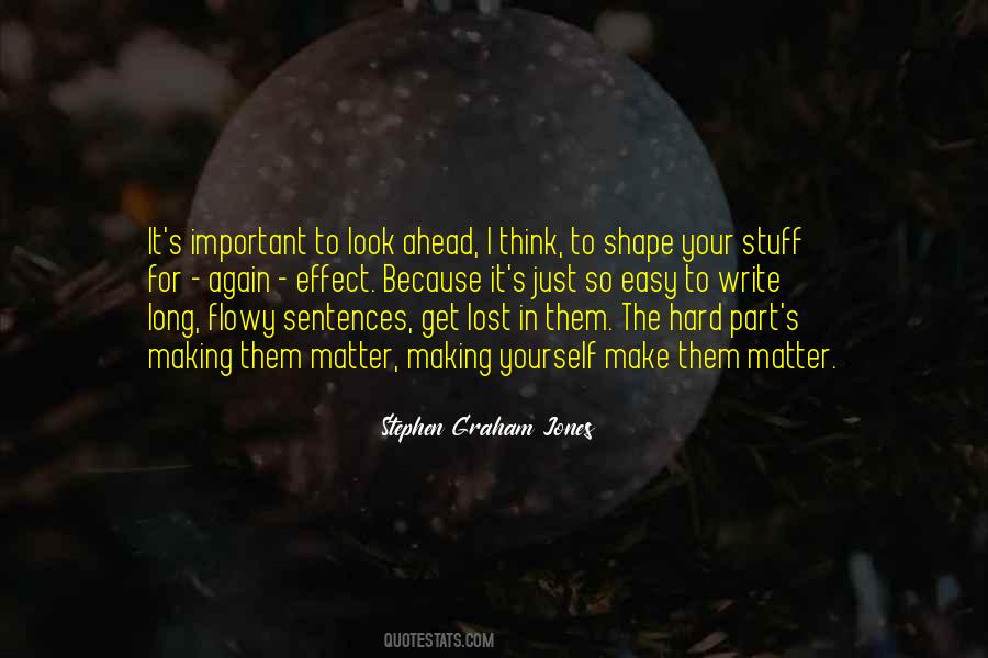 Write For Yourself Quotes #1690186