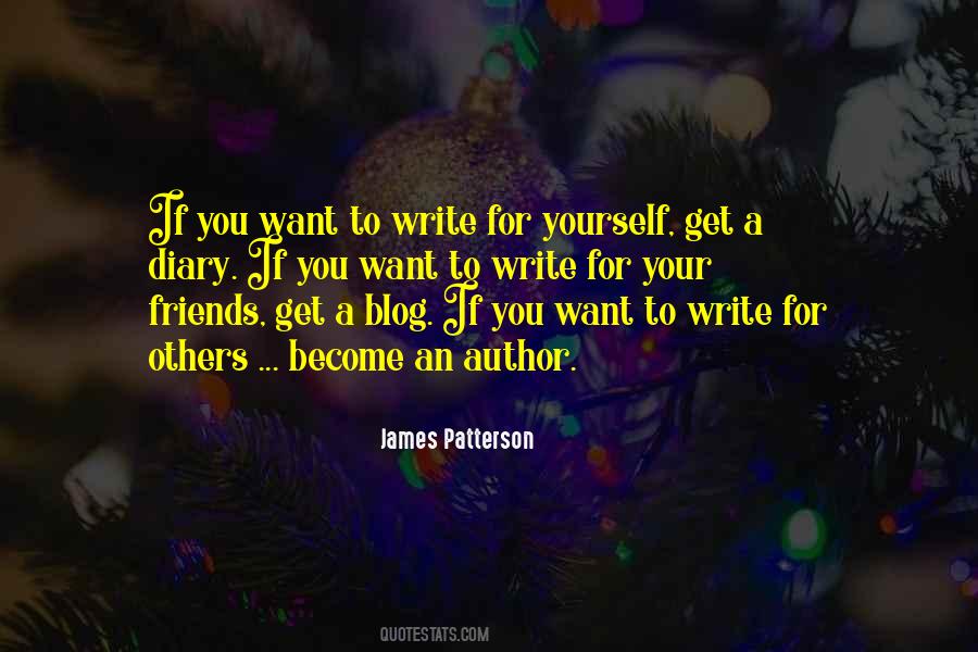 Write For Yourself Quotes #751756