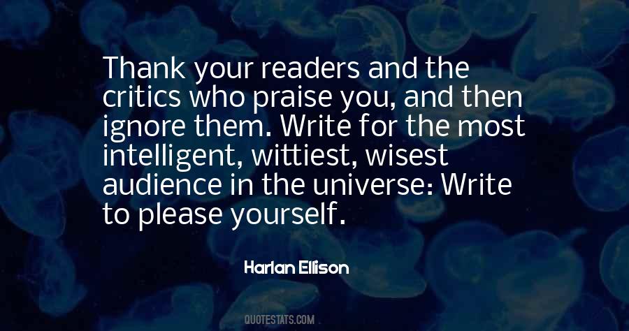 Write For Yourself Quotes #966073