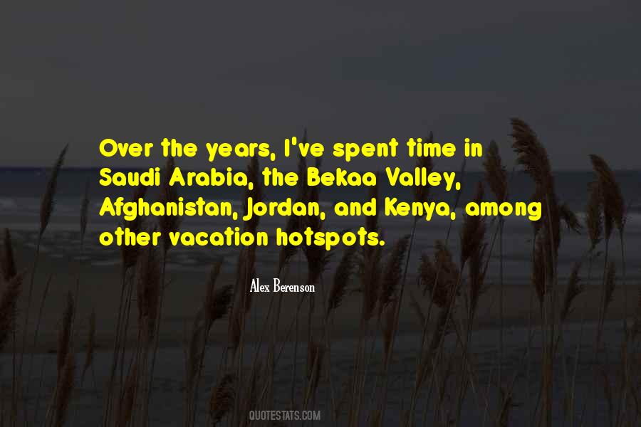 Spent Time Quotes #901399