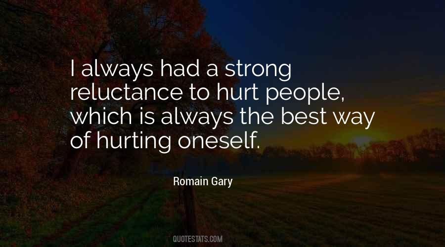 Hurt Strong Quotes #475192