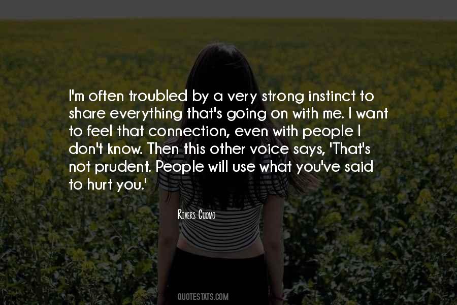 Hurt Strong Quotes #796274