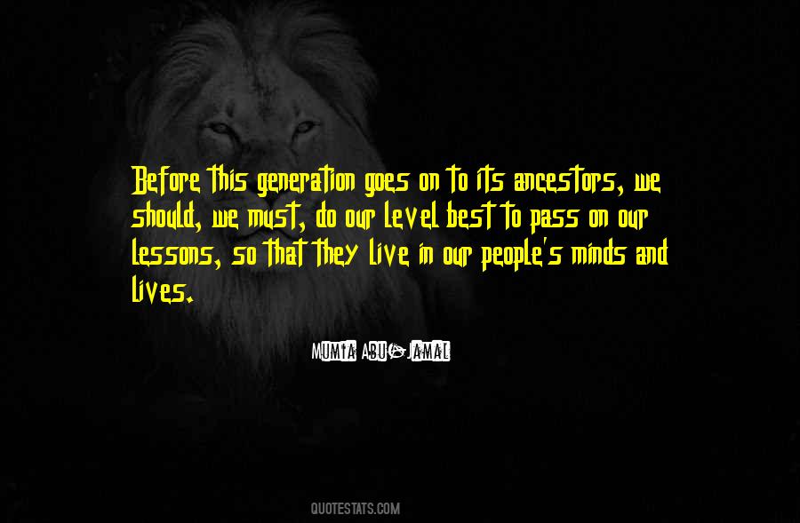 Quotes About Pass On #1819250