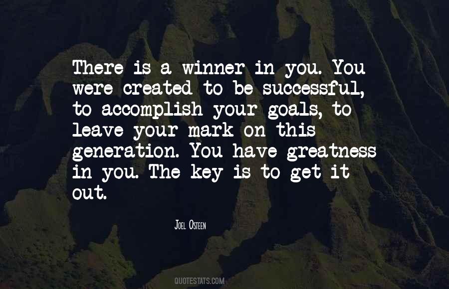 Be The Winner Quotes #37872
