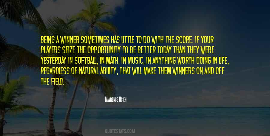 Be The Winner Quotes #883873