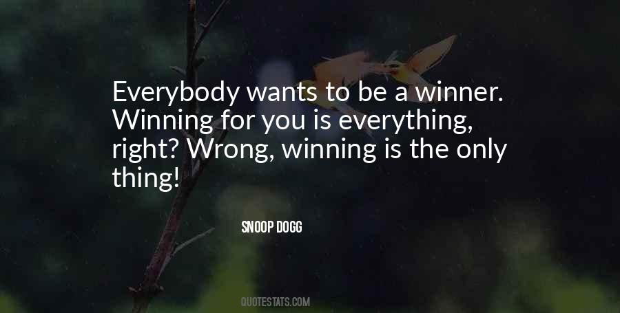 Be The Winner Quotes #94258