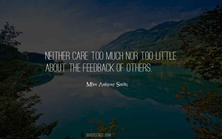 Care Too Much Quotes #41315