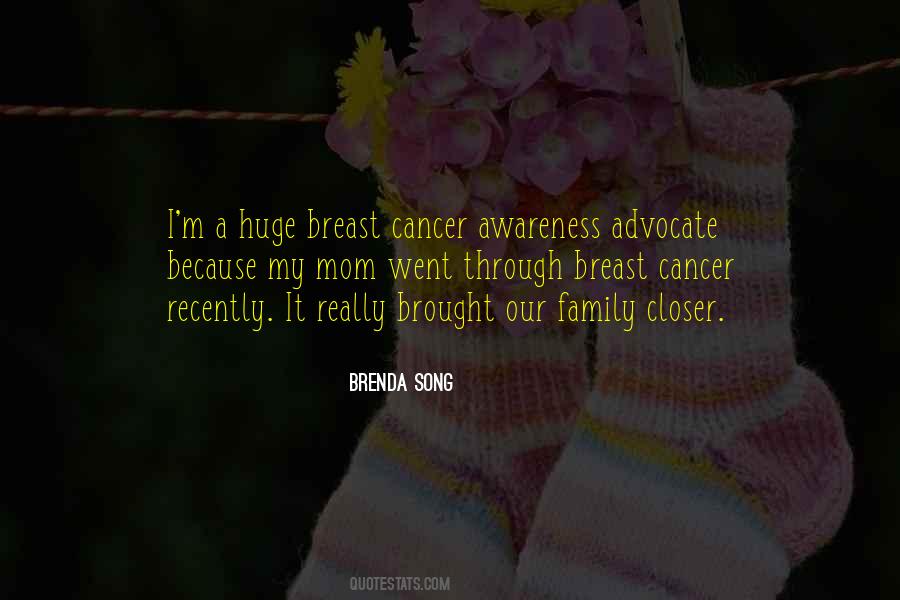 Family Cancer Quotes #1448533