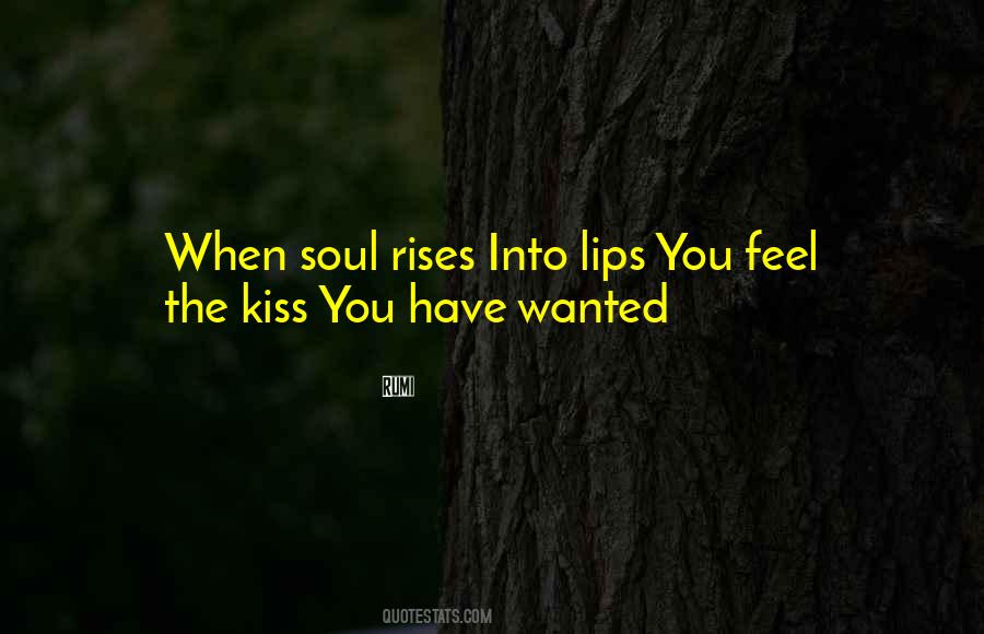 Kissing Soul Quotes #1684539