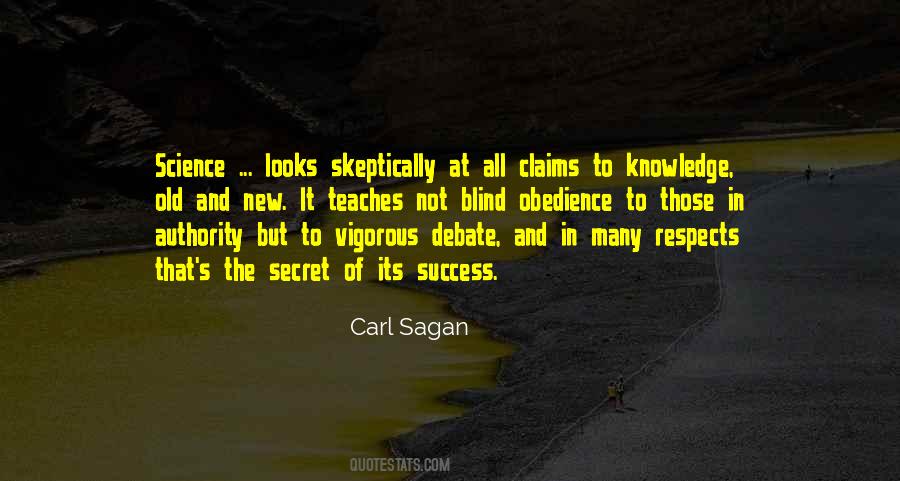 Knowledge Science Quotes #1109587