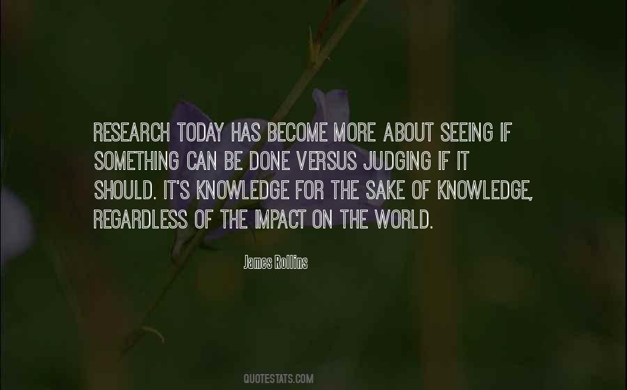 Knowledge Science Quotes #1433104
