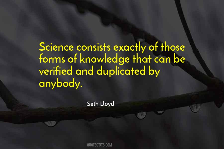 Knowledge Science Quotes #664935