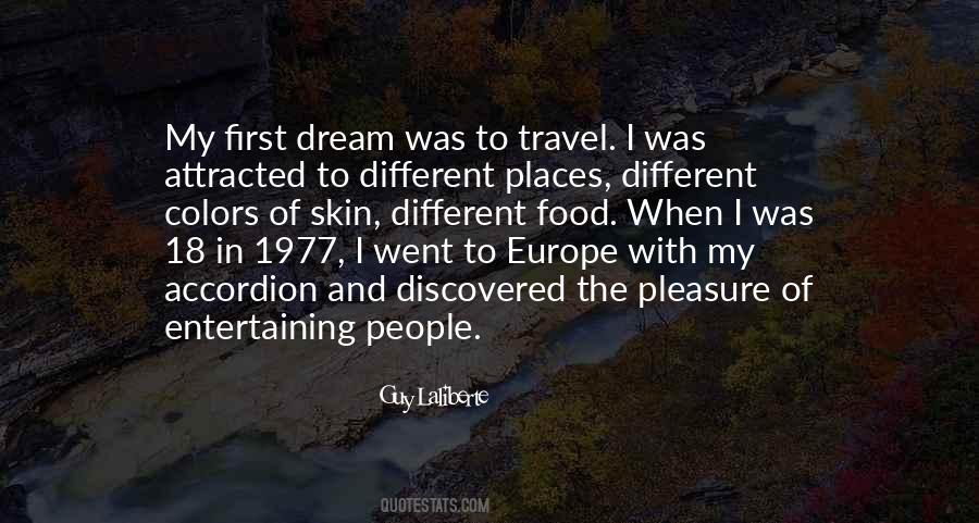 First Travel Quotes #1177282