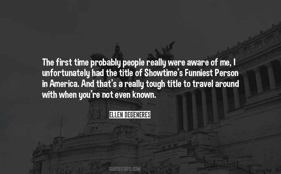 First Travel Quotes #424330