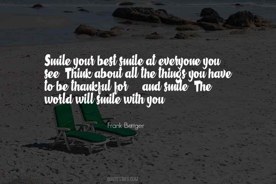 Smile The World Quotes #1539007