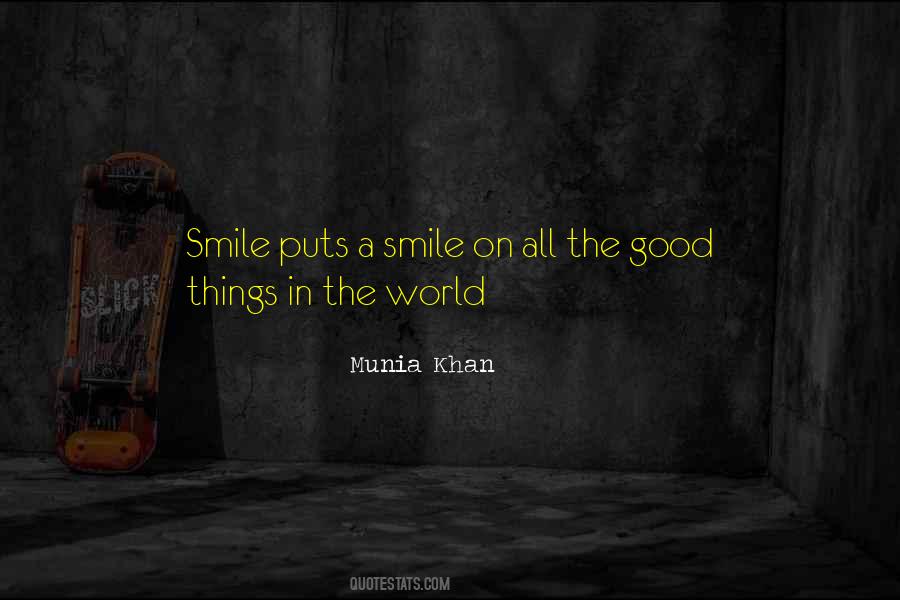Smile The World Quotes #882884