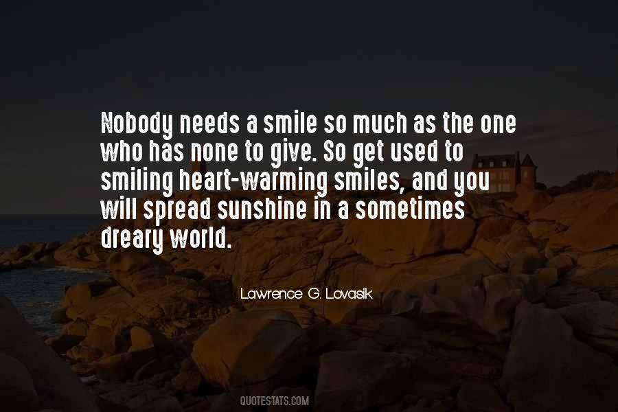 Smile The World Quotes #90469