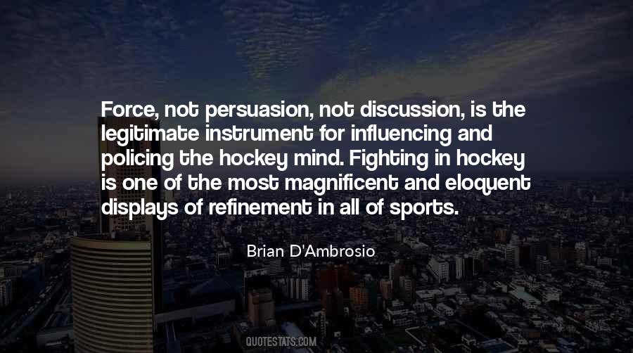 Hockey Sports Quotes #237759