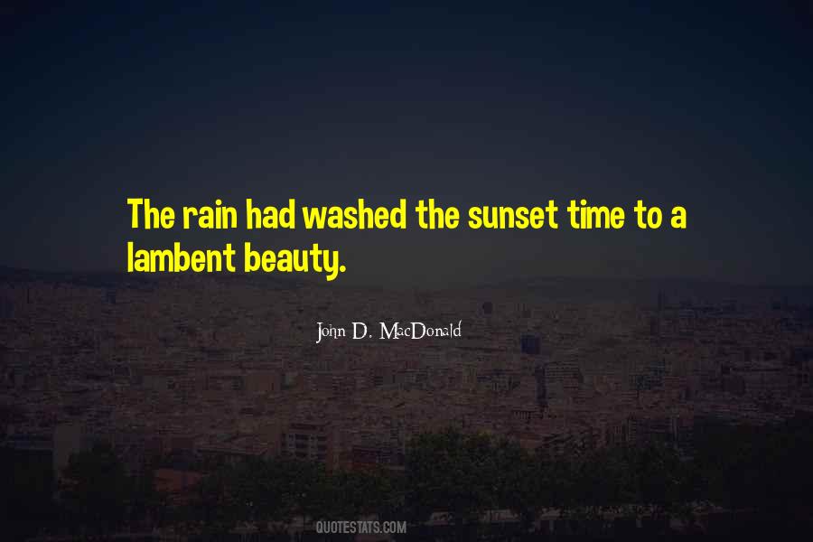 Quotes About The Beauty Of A Sunset #1346925