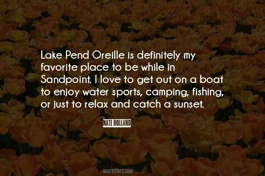 Boat Lake Quotes #728435