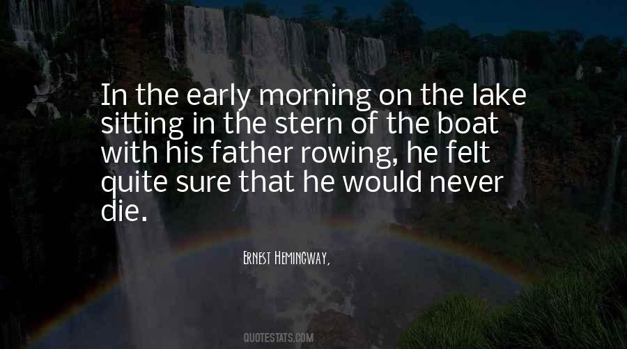 Boat Lake Quotes #769141