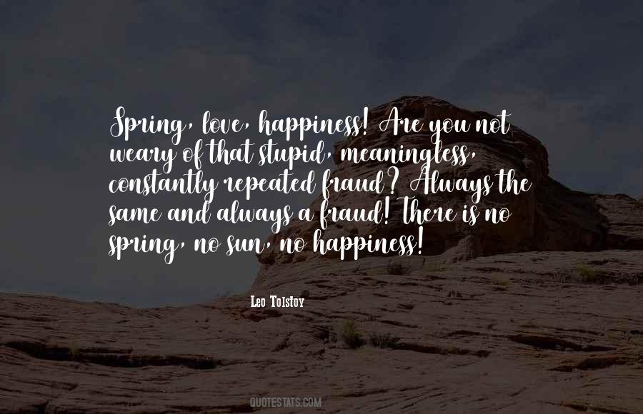 Happiness Spring Quotes #677572