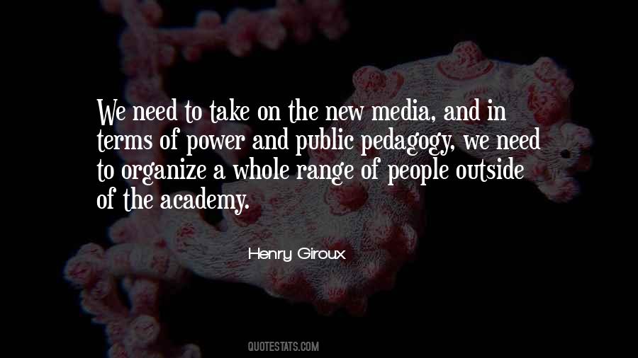 Power Of The Media Quotes #1471551