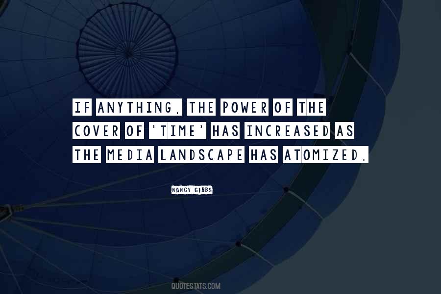 Power Of The Media Quotes #176821