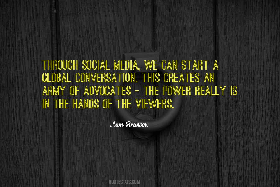 Power Of The Media Quotes #1799924