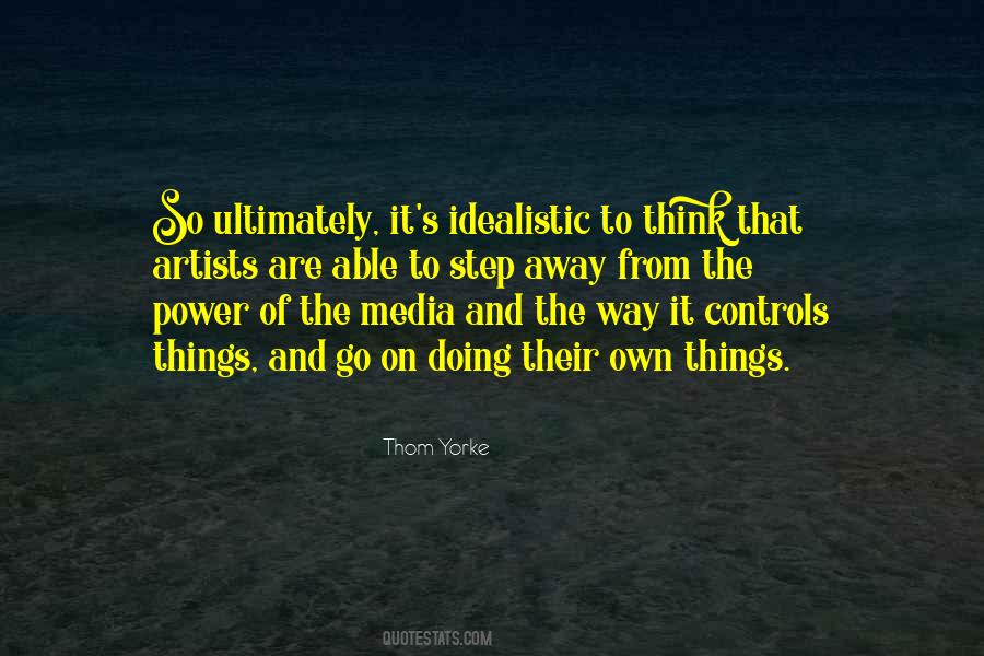 Power Of The Media Quotes #1840554