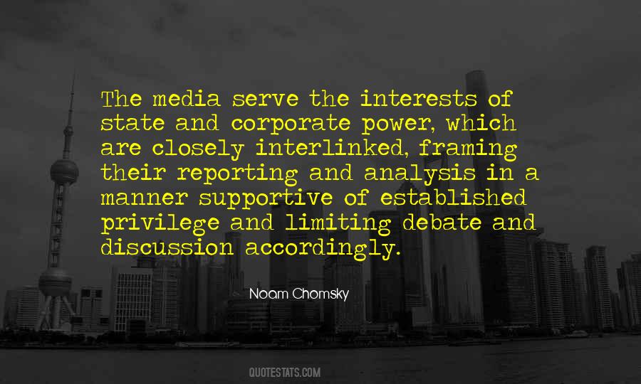 Power Of The Media Quotes #188570