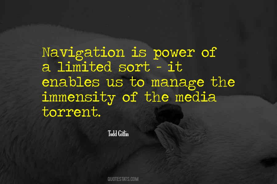 Power Of The Media Quotes #284740