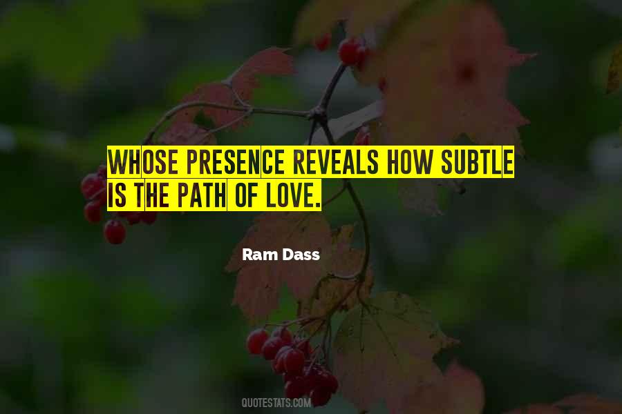 Path Love Quotes #1263728