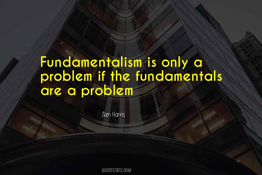 Quotes About The Fundamentals #1059761