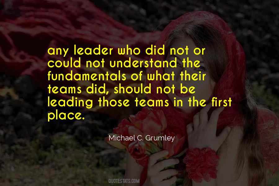 Quotes About The Fundamentals #1098097