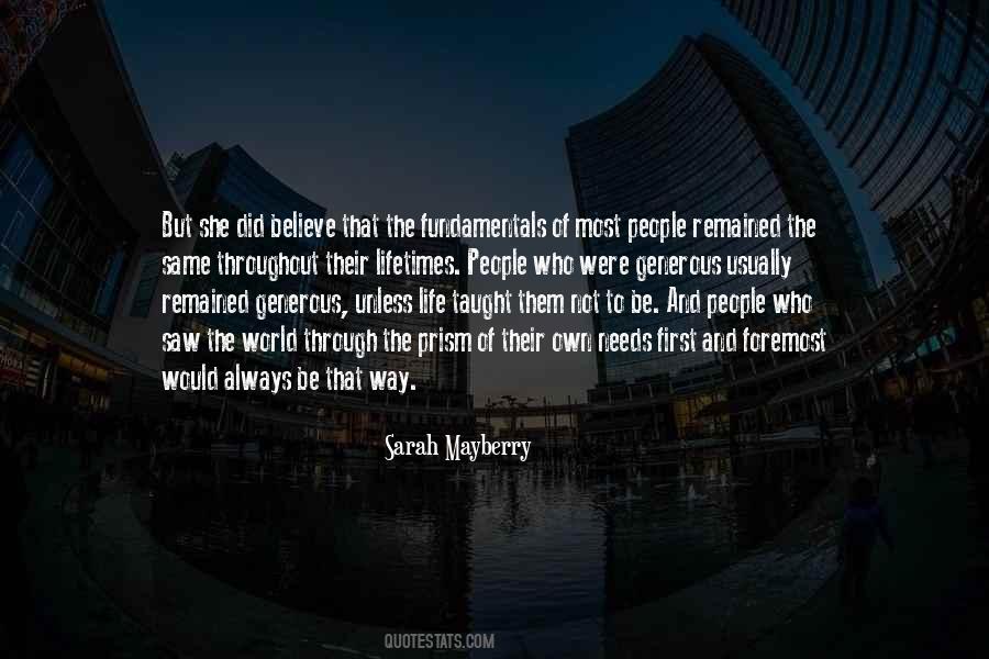 Quotes About The Fundamentals #1267720