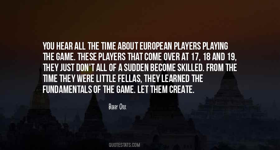 Quotes About The Fundamentals #1287978