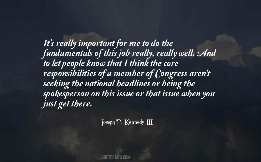 Quotes About The Fundamentals #1343570