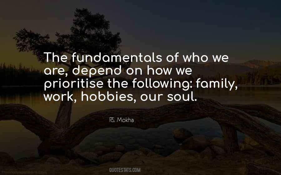 Quotes About The Fundamentals #1410036