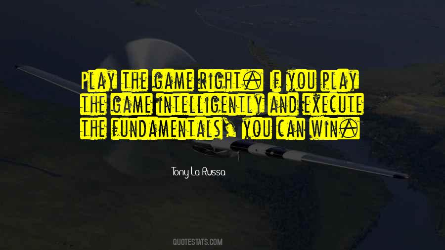 Quotes About The Fundamentals #1557655