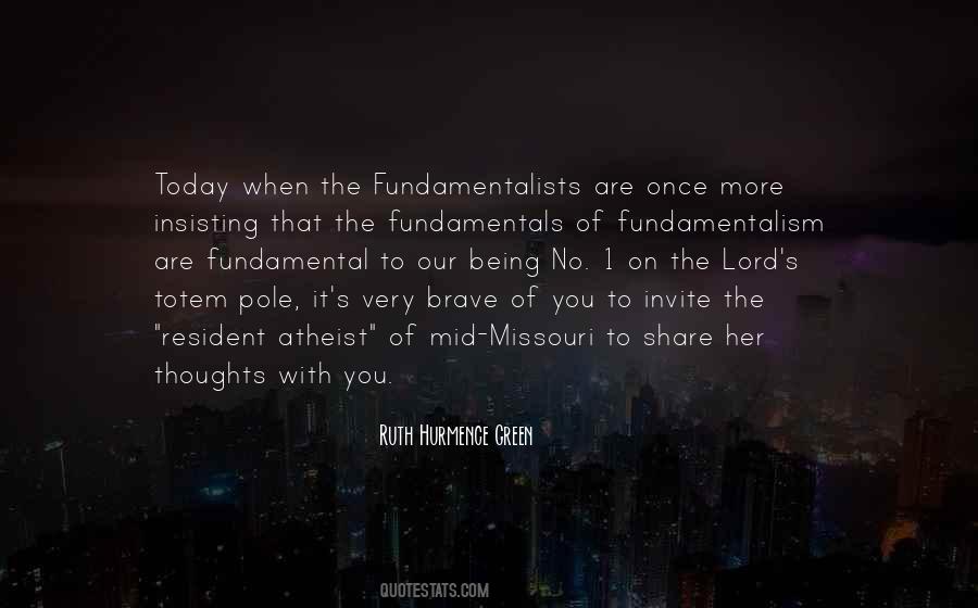 Quotes About The Fundamentals #1794838
